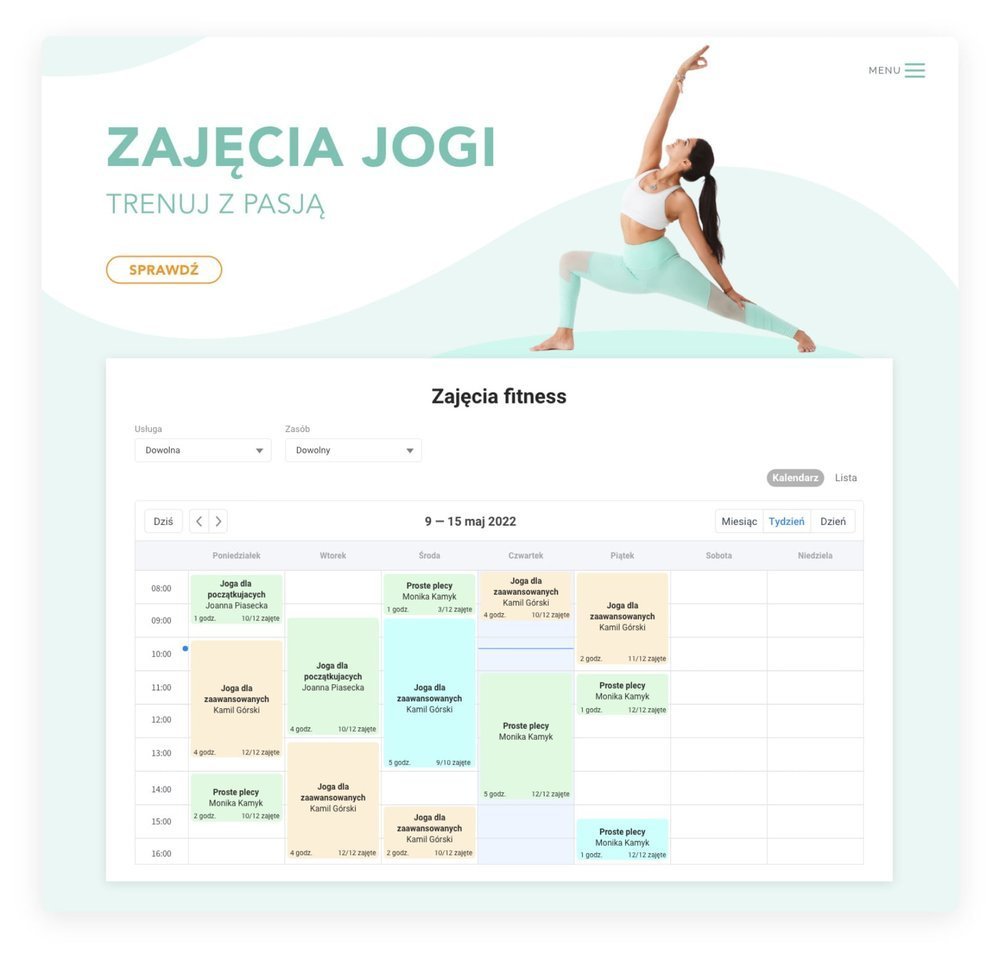 Formularz wydarzeniowy